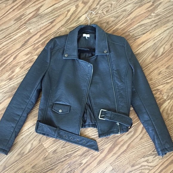 Tobi Jackets & Blazers - NWOT Faux Leather Moto Jacket
